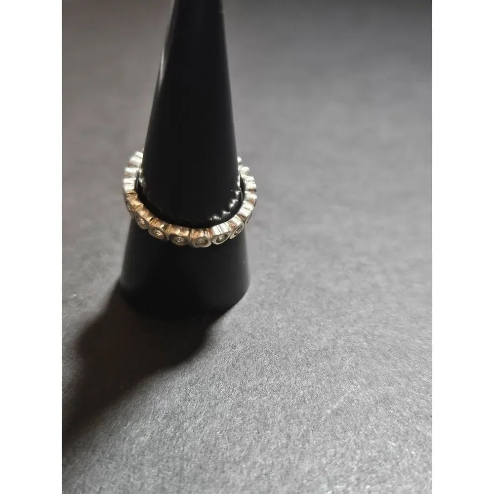 Coach sterling silver heart ring size 6 - Picture 4 of 11